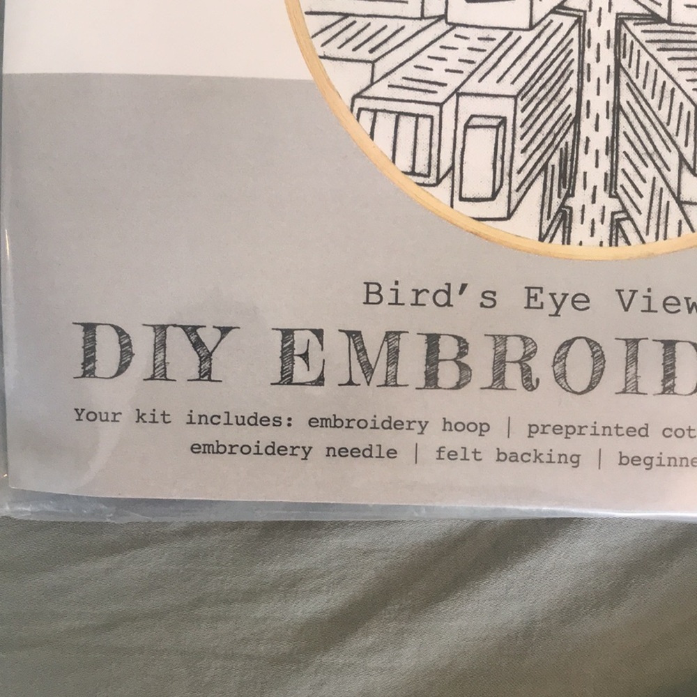 NWT Lot of Two Embroidery Kits. Large Dog Collar & NYC Skyline. - Picture 6 of 13